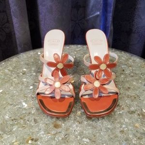 Circa Joan & David Slip On Flower Heels